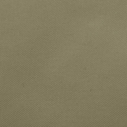 Sonnensegel Oxford-Gewebe Rechteckig 3,5x4,5 m Beige