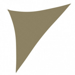Sonnensegel Oxford-Gewebe Dreieckig 3,5x3,5x4,9 m Beige