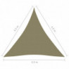 Sonnensegel Oxford-Gewebe Dreieckig 4,5x4,5x4,5 m Beige