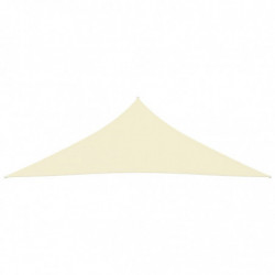 Sonnensegel Oxford-Gewebe Dreieckig 4x4x5,8 m Creme