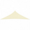 Sonnensegel Oxford-Gewebe Dreieckig 4x4x5,8 m Creme