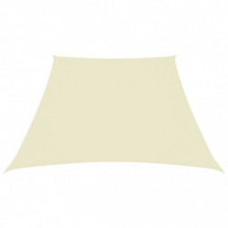 Sonnensegel Oxford-Gewebe Trapezförmig 3/4x2 m Creme