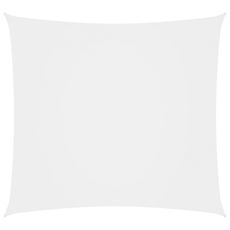 Sonnensegel Oxford-Gewebe Quadratisch 2,5x2,5 m Weiß