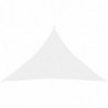 Sonnensegel Oxford-Gewebe Dreieckig 3,5x3,5x4,9 m Weiß