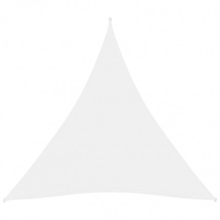 Sonnensegel Oxford-Gewebe Dreieckig 4x4x4 m Weiß