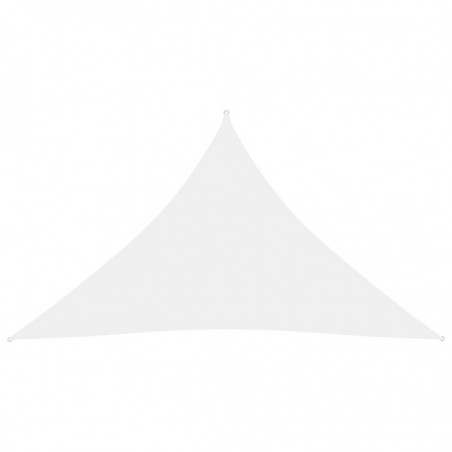 Sonnensegel Oxford-Gewebe Dreieckig 4x4x5,8 m Weiß