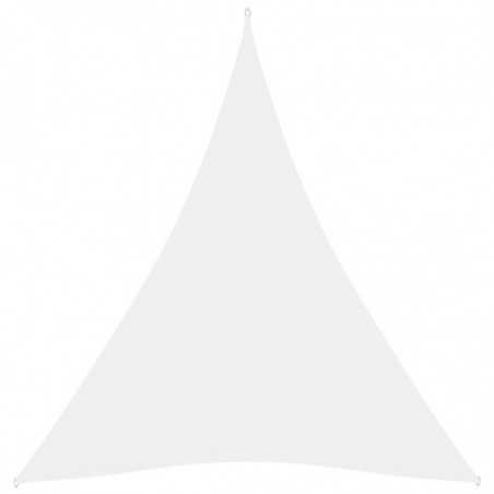 Sonnensegel Oxford-Gewebe Dreieckig 4x5x5 m Weiß