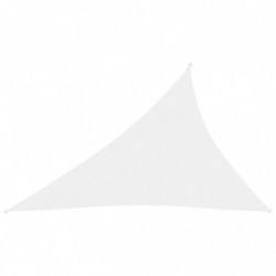 Sonnensegel Oxford-Gewebe Dreieckig 4x5x6,4 m Weiß