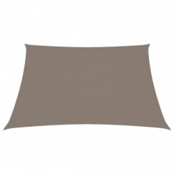 Sonnensegel Oxford-Gewebe Quadratisch 2,5x2,5 m Taupe