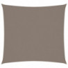 Sonnensegel Oxford Gewebe Quadratisch 3,6x3,6 m Taupe