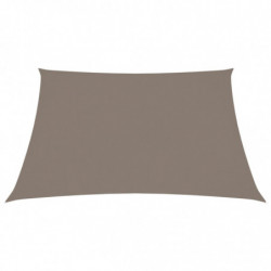 Sonnensegel Oxford-Gewebe Quadratisch 6x6 m Taupe