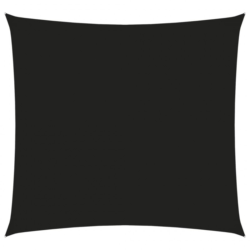 Sonnensegel Oxford-Gewebe Quadratisch 2x2 m Schwarz