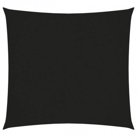 Sonnensegel Oxford Gewebe Quadratisch 3,6x3,6 m Schwarz