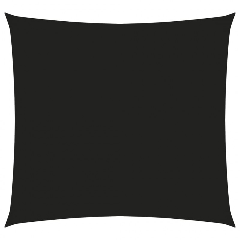 Sonnensegel Oxford-Gewebe Quadratisch 7x7 m Schwarz