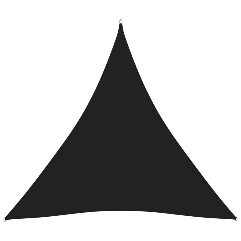 Sonnensegel Oxford-Gewebe Dreieckig 3,6x3,6x3,6 m Schwarz