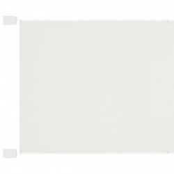 Senkrechtmarkise Weiß 60x600 cm Oxford-Gewebe