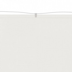 Senkrechtmarkise Weiß 60x600 cm Oxford-Gewebe