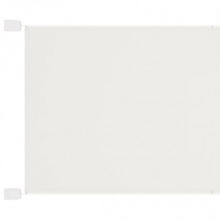 Senkrechtmarkise Weiß 100x270 cm Oxford-Gewebe