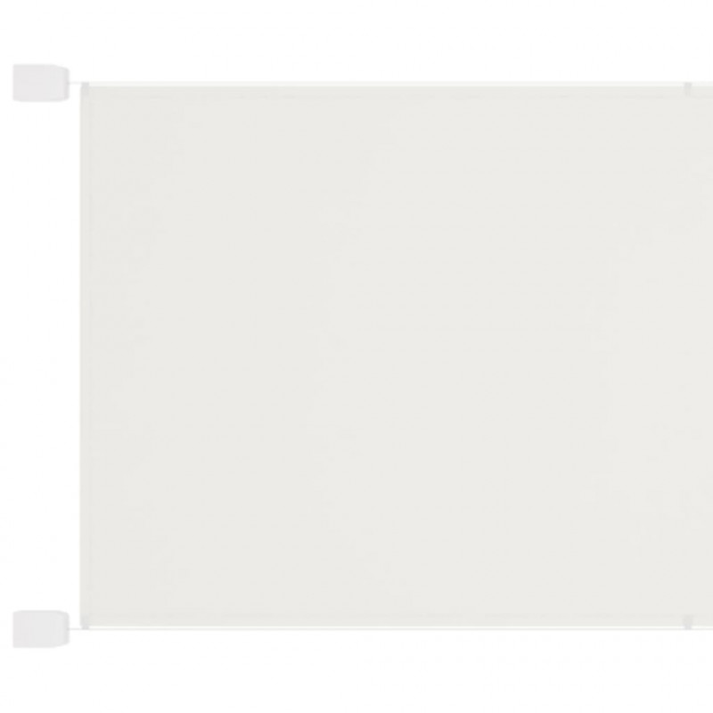Senkrechtmarkise Weiß 100x1000 cm Oxford-Gewebe