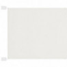 Senkrechtmarkise Weiß 140x360 cm Oxford-Gewebe