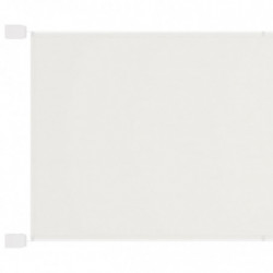 Senkrechtmarkise Weiß 250x420 cm Oxford-Gewebe
