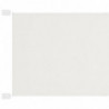 Senkrechtmarkise Weiß 250x420 cm Oxford-Gewebe