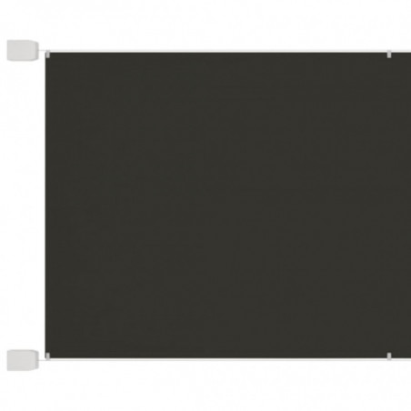 Senkrechtmarkise Anthrazit 60x420 cm Oxford-Gewebe