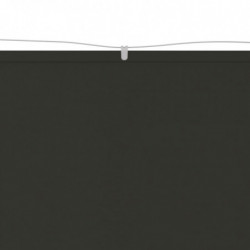 Senkrechtmarkise Anthrazit 60x600 cm Oxford-Gewebe