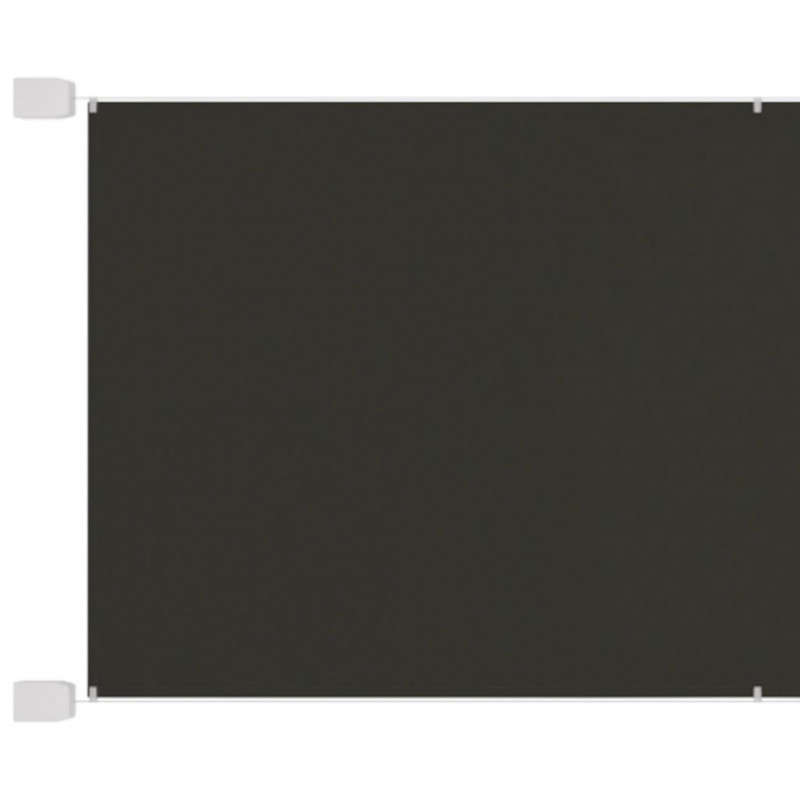 Senkrechtmarkise Anthrazit 100x1200 cm Oxford-Gewebe