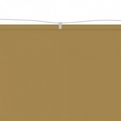 Senkrechtmarkise Beige 60x1000 cm Oxford-Gewebe