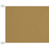 Senkrechtmarkise Beige 140x1000 cm Oxford-Gewebe