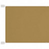 Senkrechtmarkise Beige 140x1200 cm Oxford-Gewebe