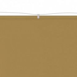 Senkrechtmarkise Beige 140x1200 cm Oxford-Gewebe