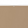 Senkrechtmarkise Taupe 60x270 cm Oxford-Gewebe