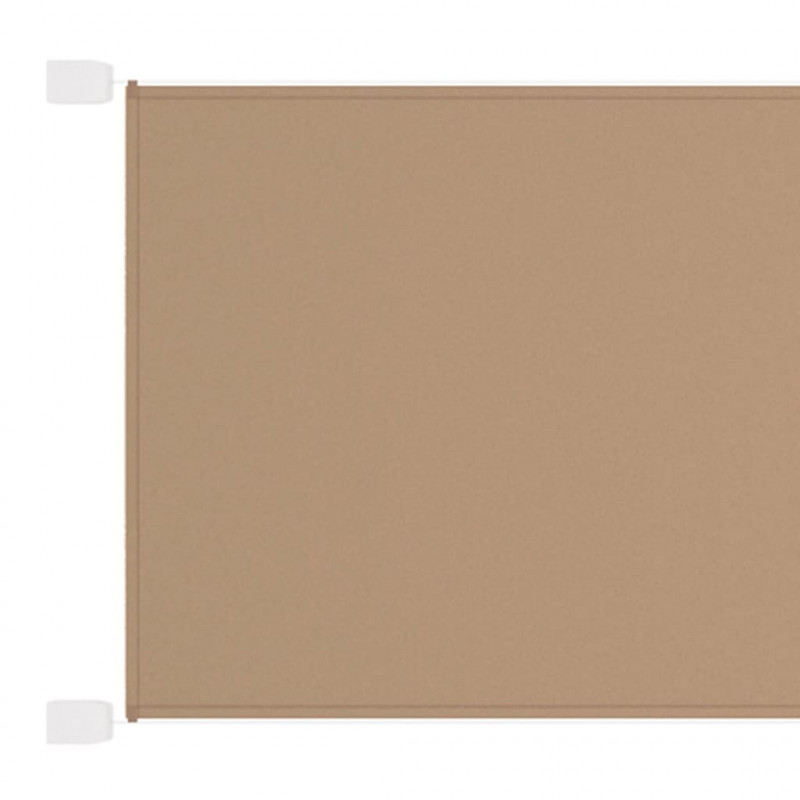 Senkrechtmarkise Taupe 60x360 cm Oxford-Gewebe