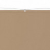 Senkrechtmarkise Taupe 60x420 cm Oxford-Gewebe