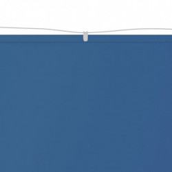 Senkrechtmarkise Blau 100x600 cm Oxford-Gewebe