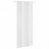 Balkon-Sichtschutz Weiß 100x240 cm Oxford-Gewebe