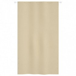 Balkon-Sichtschutz Beige 140x240 cm Oxford-Gewebe