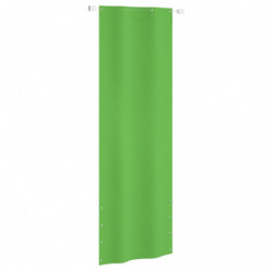 Balkon-Sichtschutz Hellgrün 80x240 cm Oxford-Gewebe
