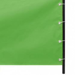 Balkon-Sichtschutz Hellgrün 100x240 cm Oxford-Gewebe