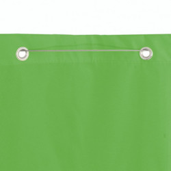 Balkon-Sichtschutz Hellgrün 100x240 cm Oxford-Gewebe