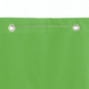 Balkon-Sichtschutz Hellgrün 120x240 cm Oxford-Gewebe