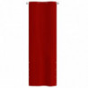 Balkon-Sichtschutz Rot 80x240 cm Oxford-Gewebe