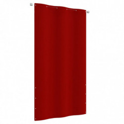 Balkon-Sichtschutz Rot 120x240 cm Oxford-Gewebe