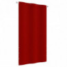Balkon-Sichtschutz Rot 120x240 cm Oxford-Gewebe