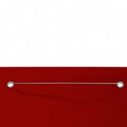 Balkon-Sichtschutz Rot 160x240 cm Oxford-Gewebe