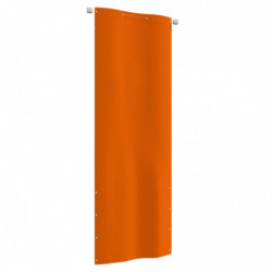 Balkon-Sichtschutz Orange 80x240 cm Oxford-Gewebe