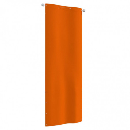 Balkon-Sichtschutz Orange 80x240 cm Oxford-Gewebe