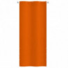 Balkon-Sichtschutz Orange 100x240 cm Oxford-Gewebe